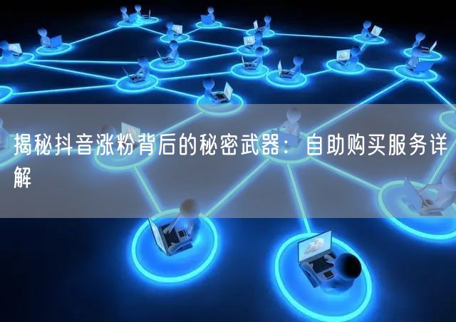 揭秘抖音涨粉背后的秘密武器：自助购买服务详解